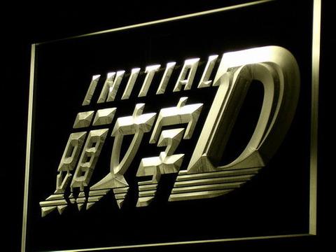 Initial D LED Neon Sign